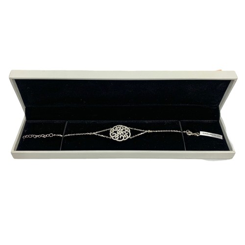 719 - Karine & Co. sterling silver bracelet