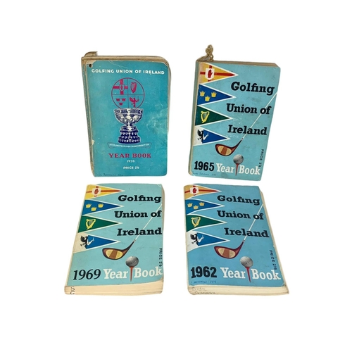 382 - 7 Golfing Union of Ireland books. 1950’s and 60’s.