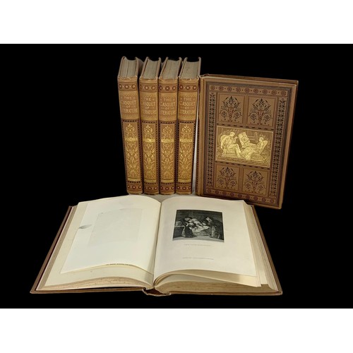 727 - The Casquet of Literature by Charles Gibbon. All 6 volumes. Date 1898.