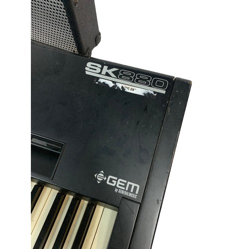 208g - A SK880 Gem World Keyboard by General Music. 135cm