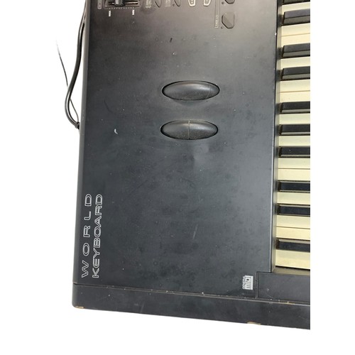 208g - A SK880 Gem World Keyboard by General Music. 135cm