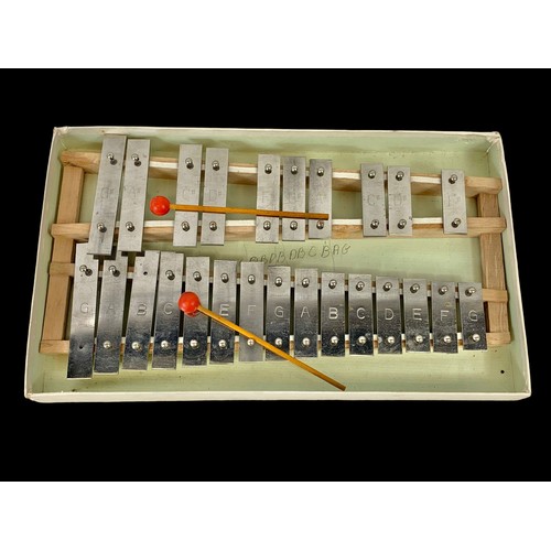 733 - A vintage Golden xylophone.