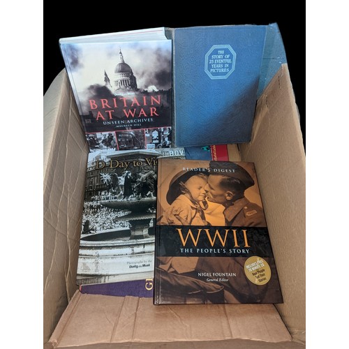 760 - Quantity of books on Diana, World War II, etc.