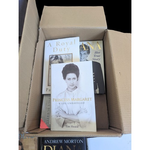 760 - Quantity of books on Diana, World War II, etc.