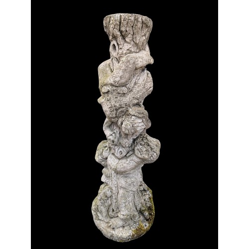 1172 - Concrete garden statue, 92cm