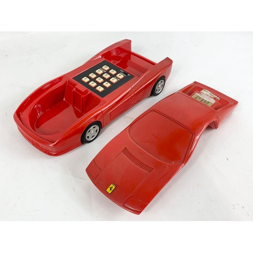 196 - 4 model cars, 1 converts to a telephone