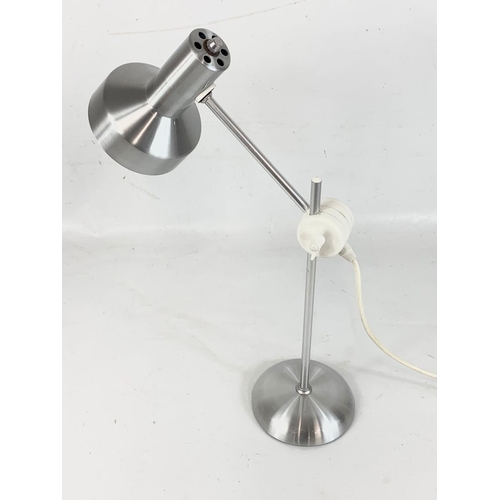 238 - 1970 brush steel Mac lamp, Terence Conran