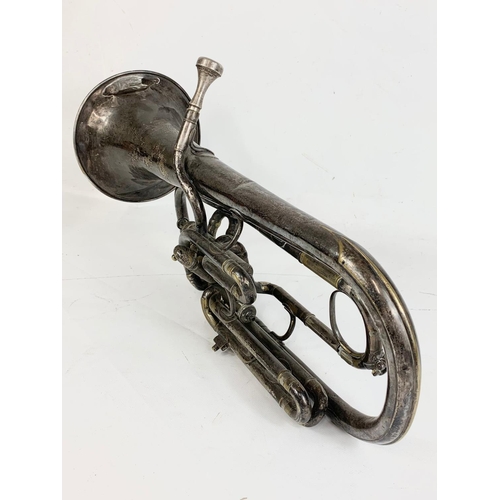 256 - A baritone horn by Boosey & Co, London.