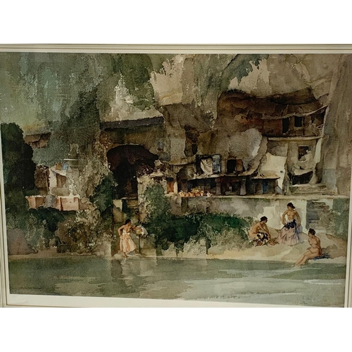 298 - A large Sir William Russell Flint, limited edition with proof mark. 125/800.  92x77cm including fram... 