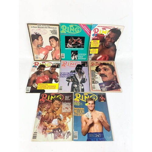 308 - A quantity of vintage Ring boxing magazines