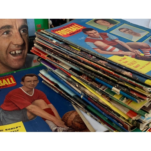 315 - A quantity of vintage football magazines from 60's and 70's.