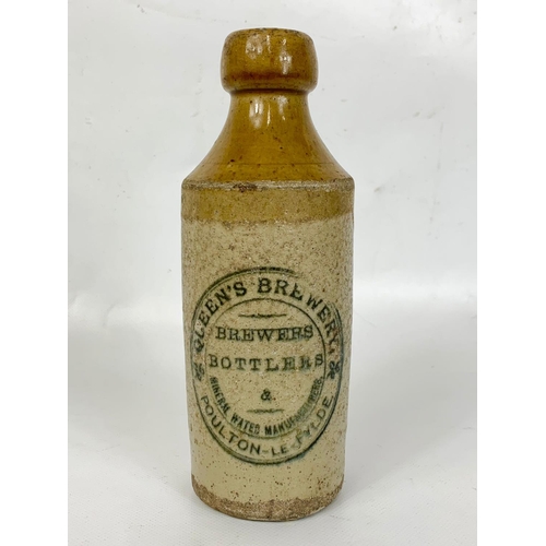 4 - Vintage stoneware bottle, 18.5