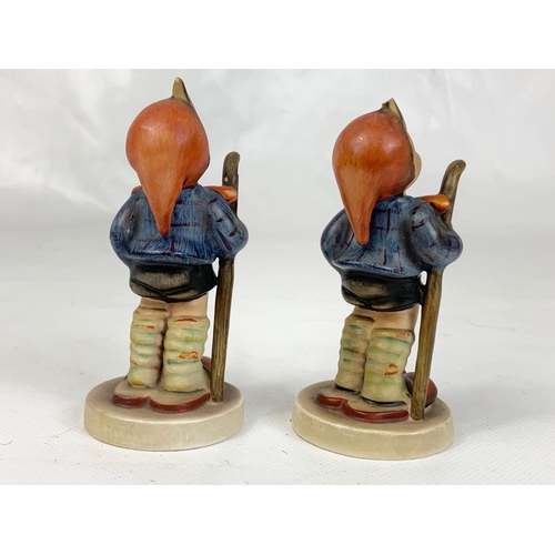 460 - Two M.J. Hummel Goebel pottery figures, 