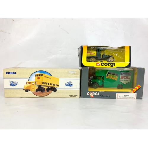 67 - 3 Corgi model vehicles