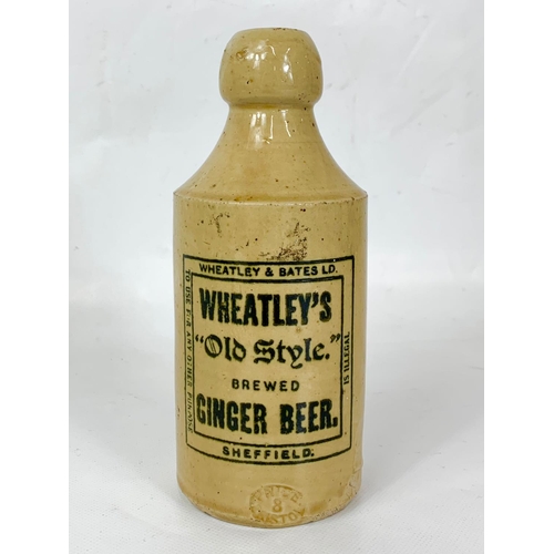 7 - Vintage stoneware bottle, 17cm