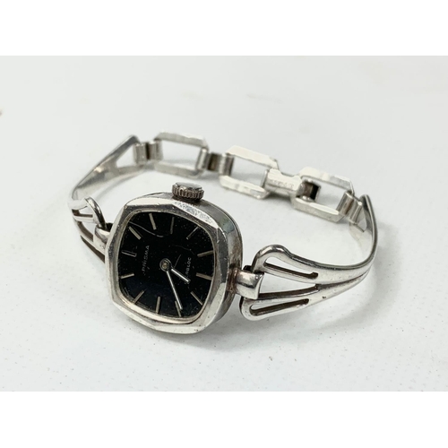 705 - Prisma ladies watch, stamped 835/000