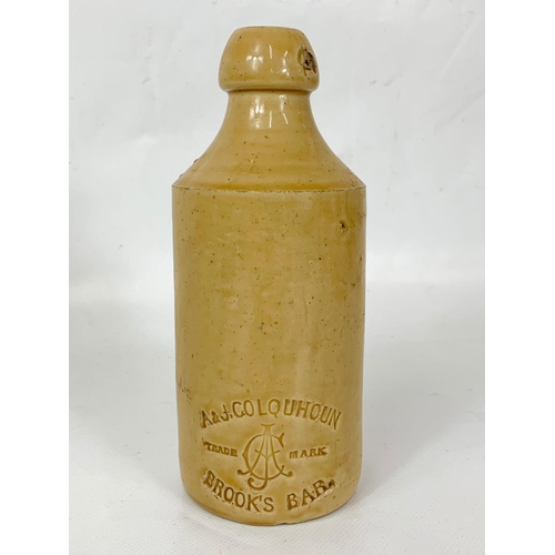 8 - Vintage stoneware bottle, 17cm