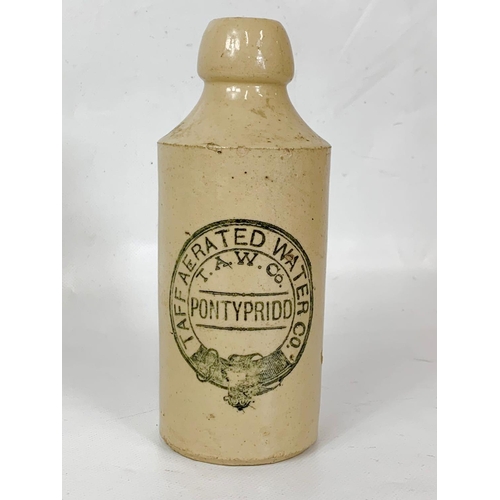 9 - Vintage stoneware bottle, 17.5cm