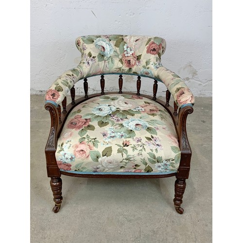 1110 - An Edwardian armchair