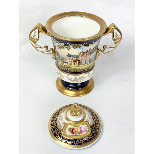 406 - 3pc Aynsley Peter Jones collection Coronation pottery, number 32 of 250. 21cm x 23cm