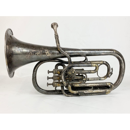 112a - A baritone horn by Boosey & Co, London.