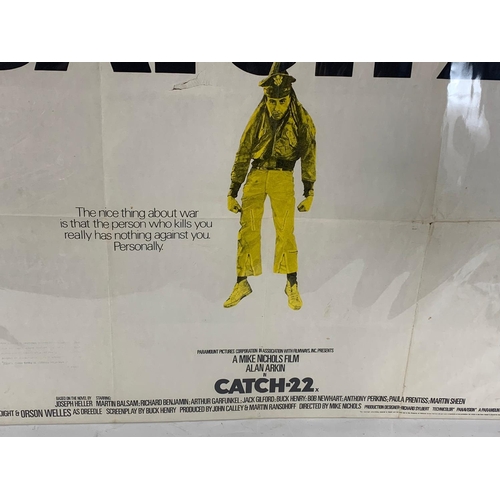 349 - Original 1970s movie poster, Catch-22. 102cm x 77cm