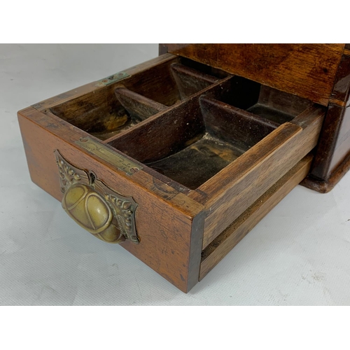 108 - An Edwardian shops cash register. British Machine Co LTD. Halifax England. 24 x 44 x 20cm.