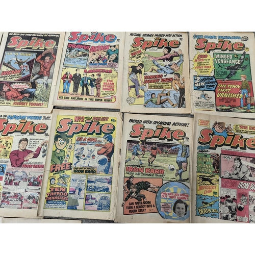 336 - Quantity of vintage Spike comics, circa 1980s