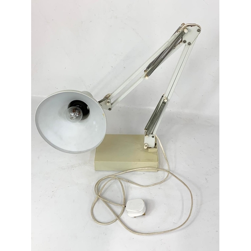 359 - A vintage angle poise lamp. 76cm