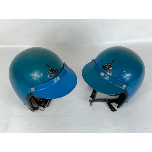 373 - A pair of Stadium helmets. Project 6