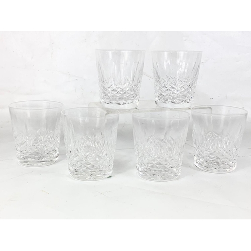 400 - A set of 6 Waterford Lismore cut whisky tumblers