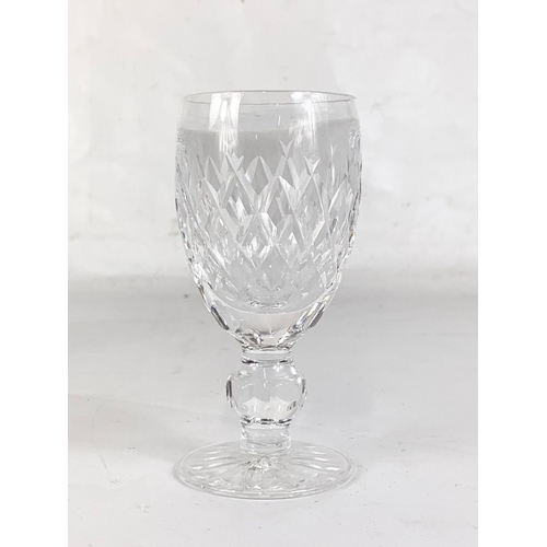 402 - A set of 4 Waterford crystal glasses, 11cm