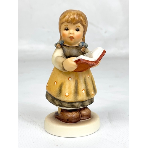 490 - An M. J. Hummel Goebel pottery figurine “One Cup of Sugar” 2116/A. Germany. 2000. 9.5cm