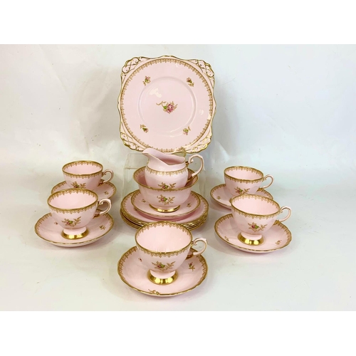 502 - A 20 piece Tuscan tea set