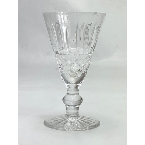 507 - A set of 4 Waterford crystal “Tramore” glasses. 11cm