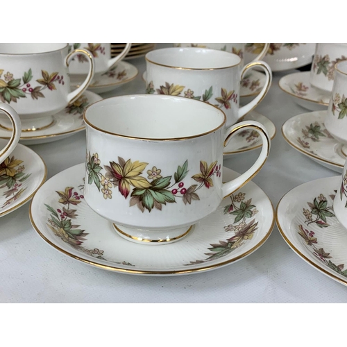 614 - A 43 piece Royal Standard “Lyndale” tea set.