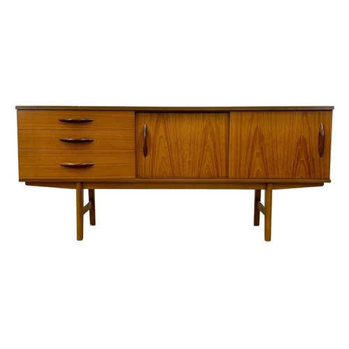 837 - A teak sideboard by Avalon. Mid Century. Circa 1960. 163 x 43.5 x 71cm.