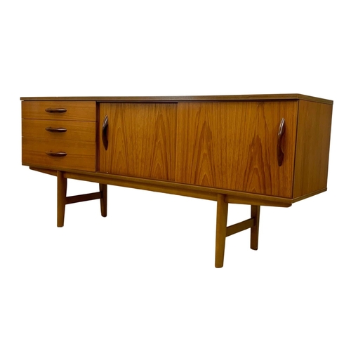 837 - A teak sideboard by Avalon. Mid Century. Circa 1960. 163 x 43.5 x 71cm.