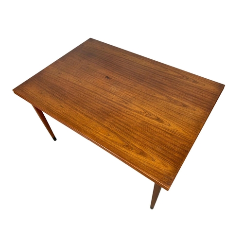 923 - A Danish teak table and 6 chairs designed by Niels Otto Moller for J. L. Mollers. Model 9 table, mod... 