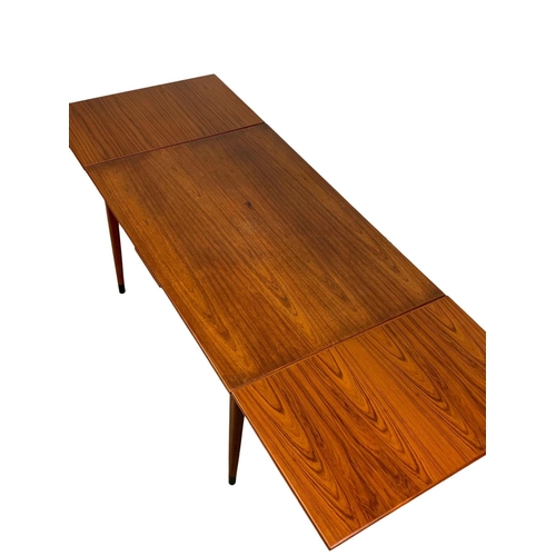 923 - A Danish teak table and 6 chairs designed by Niels Otto Moller for J. L. Mollers. Model 9 table, mod... 