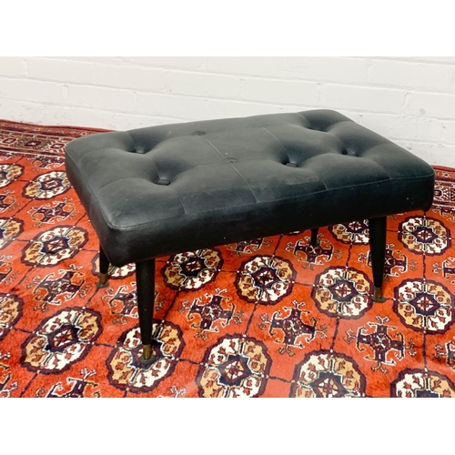 10 - A Mid Century footstool. 58cm