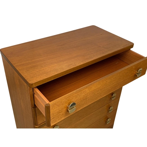 1049 - A teak chest of drawers by Stag. Cantata Range. Mid Century. 1960’s. 81.5 x 44 x 95.5cm