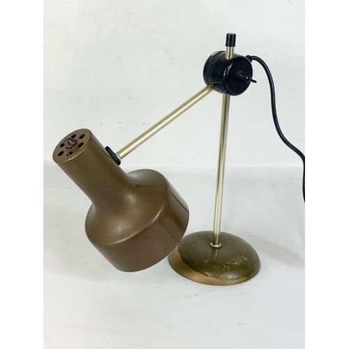 110 - A 1960’s Mid Century desk lamp. 44cm