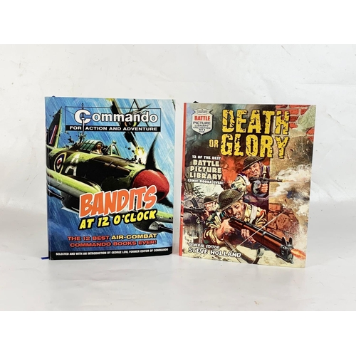 125 - A collection of Commando and Battle Picture Library books.