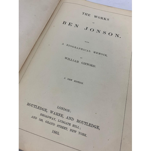 129 - A collection of early to late 19th century leather bound books.