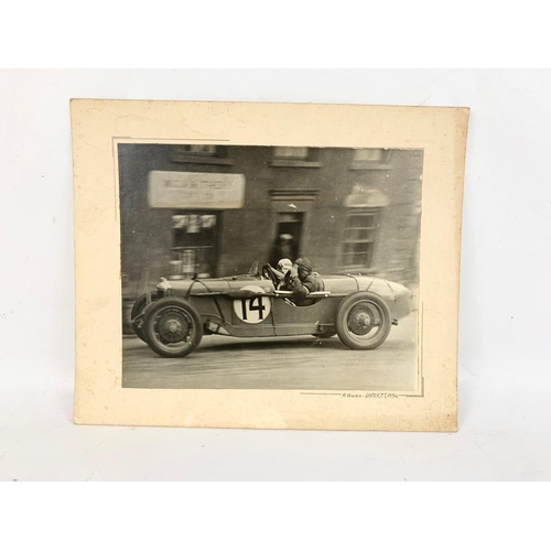 166 - A collection of 1934 Ulster Racing photographs. Ulster TT and Comber.