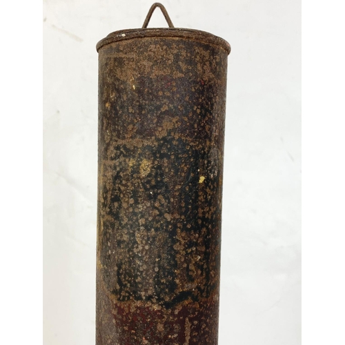 202 - A vintage Chemical Fire extinguisher. 51cm