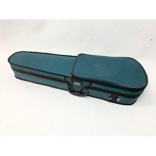 272 - A violin in case. Case measures 79cm