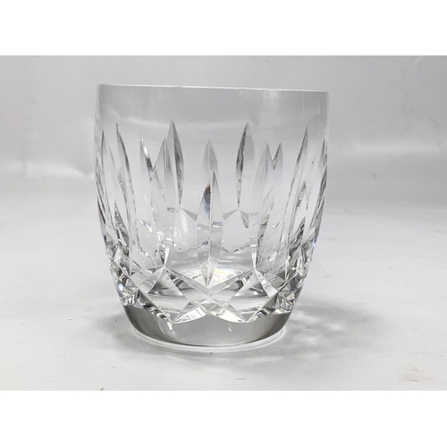 429 - A pair of Waterford crystal whisky glasses. 8.5cm