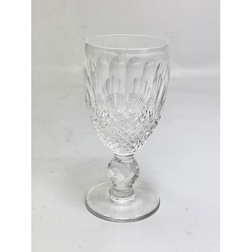 431 - A set of 4 Waterford crystal “Colleen” Sherry glasses. 11cm.